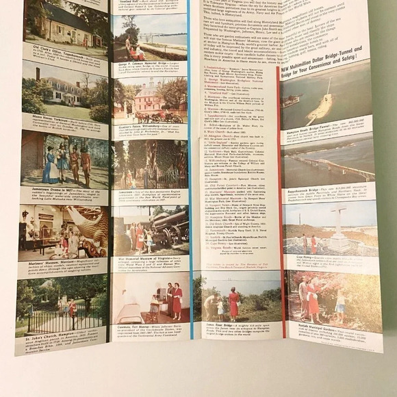 Vintage Shenandoah Valley Natural Chimneys Bridges Virginia Brochures Pamphlets - Picture 12 of 16